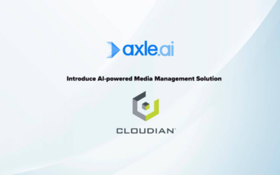 Axle AI and Cloudian Introduce AI-Powered Media Management Solution for Hybrid Cloud Environments